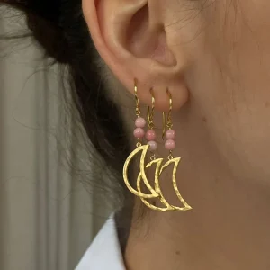 Fashion STINE A - Bella Moon Earring WCoral