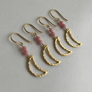 Fashion STINE A - Bella Moon Earring WCoral