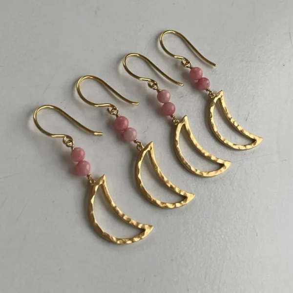 Fashion STINE A - Bella Moon Earring WCoral