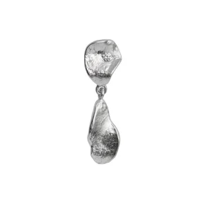 Best STINE A - Clear Sea Earring WStone - Silver