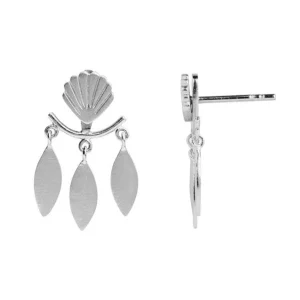 Discount STINE A - Dancing Three Leaves Behind Ear - Silver