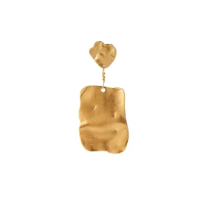 Hot STINE A - Golden Reflection Earring