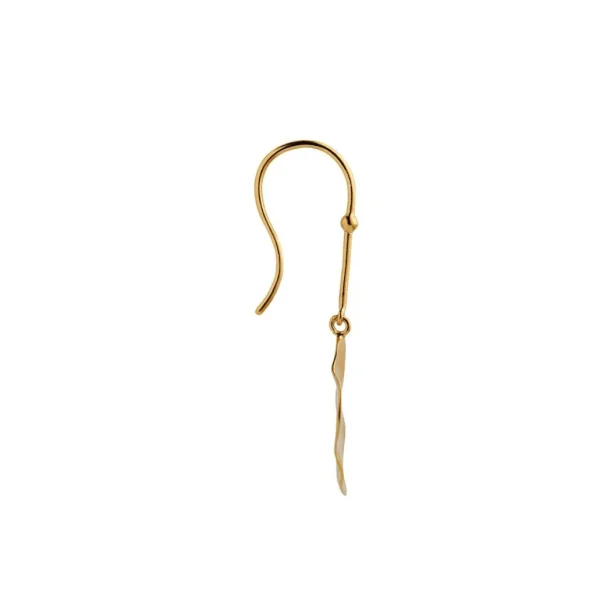 Flash Sale STINE A - Hook WGolden Reflection Moon Earring - Right