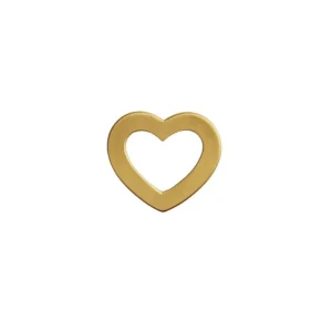 Online STINE A - Open Love Heart Pendant Gold