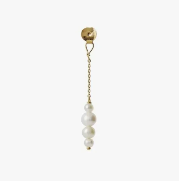 Sale STINE A - Pearl Berries Behind Ear Earring