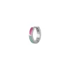 Discount STINE A - Petit Circus Huggie Earring - Fresh Pink & Mint Green Silver