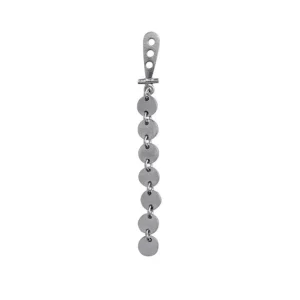 Outlet STINE A - Petit Coins Behind Ear Earring - Silver