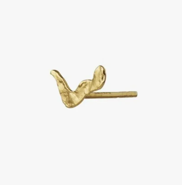 Fashion STINE A - Petit Gold Splash Earring Ladylike