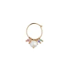 Cheap STINE A - Petit Hoop WPearl & Candy Stones