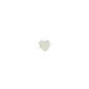 Online STINE A - Petit Love Heart Mint Green - Silver