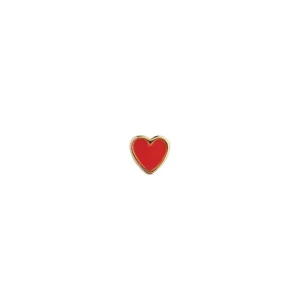 Best STINE A - Petit Love Heart Gold - Red Coral