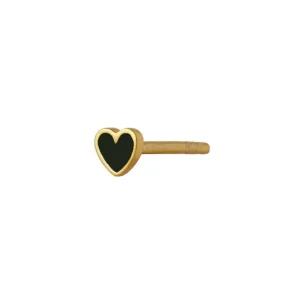 Shop STINE A - Petit Love Heart - Black Gold