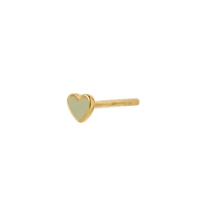 Shop STINE A - Petit Love Heart - Olive Green