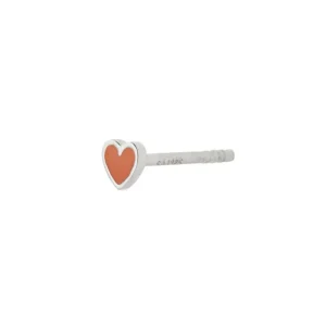 Fashion STINE A - Petit Love Heart - Coral Silver