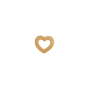 Discount STINE A - Petit Open Love Heart Earring Gold