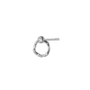 Cheap STINE A - Petit Wavy Circle Earring WStone - Silver