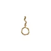 Discount STINE A - Petit Wavy Dangling Circle Earring - Gold