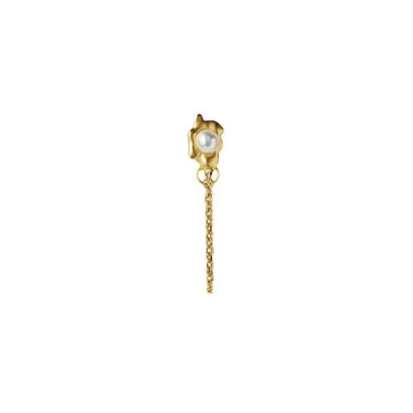 Outlet STINE A - Shelly Pearl Earring With Chain