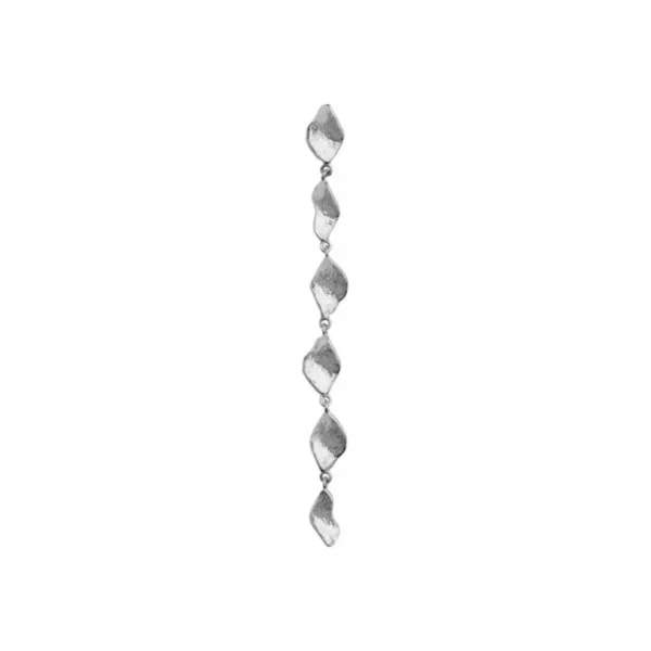 Flash Sale STINE A - Six Dangling Ile De Lamour Long Earring - Silver