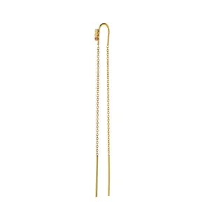 Flash Sale STINE A - Three Dots Double Chain Earring Gold - Candy Stones