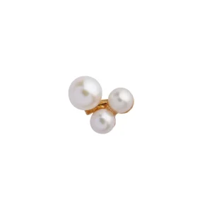 Outlet STINE A - Three Pearl Berries Earring