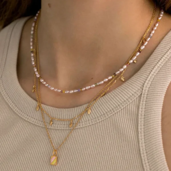 Online STINE A - Tout Petit Ile De L'Amour Necklace Gold