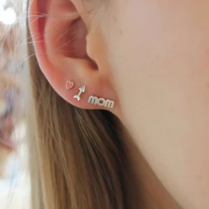 Shop STINE A - Wow Mom Earring Silver