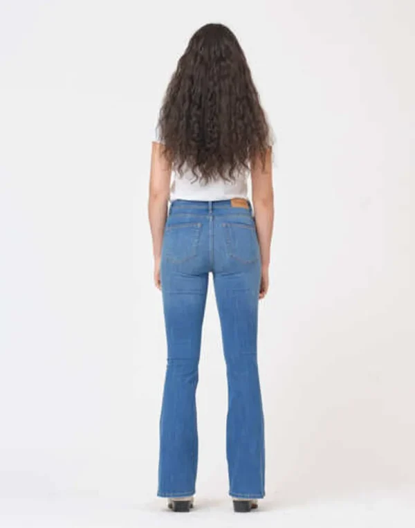 Best TOMORROW - Albert Flare Jeans Wash Florence - Denim Blue