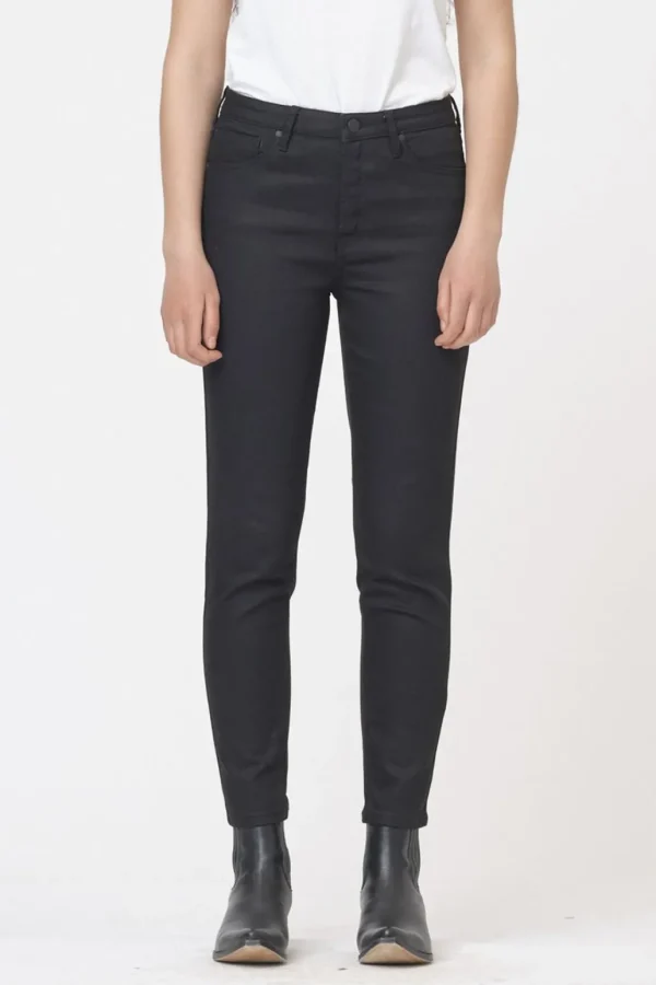 Discount TOMORROW - Hepburn Jeans Mom Wash Deep Original - Black