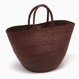 Cheap ULLA JOHNSON - Marta Large Basket Tote - Chocolate