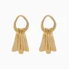 Outlet ULLA JOHNSON JEWELLERY - Hammered Dangle - Brass