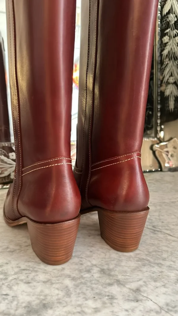 Hot VANESSA BRUNO - Bottes 60Mm Boot - Beetroot