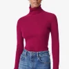 Shop VANESSA BRUNO - Brindille Turtleneck - Magenta