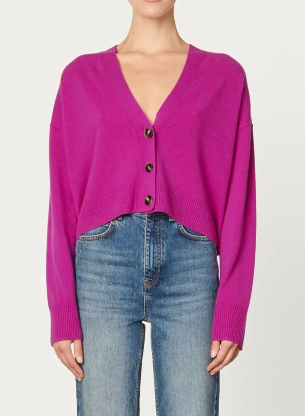 Outlet VANESSA BRUNO - Caren Cardigan - Violet