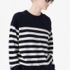 Clearance VANESSA BRUNO - Clarisse Pullover - MarineEcru