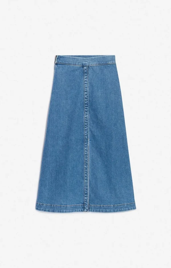 Store VANESSA BRUNO - Curtis Skirt - Indigo Clair