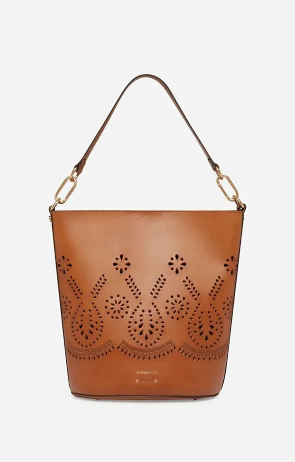 Best VANESSA BRUNO - Holly Bucket Bag - Cognac