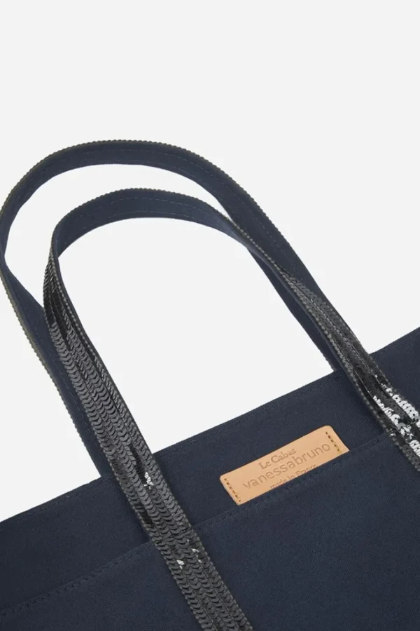 Discount VANESSA BRUNO - Linen Cabas Tote L - Pyrite