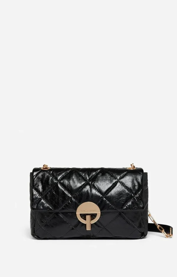 Hot VANESSA BRUNO - Moon Bag Leather - Noir