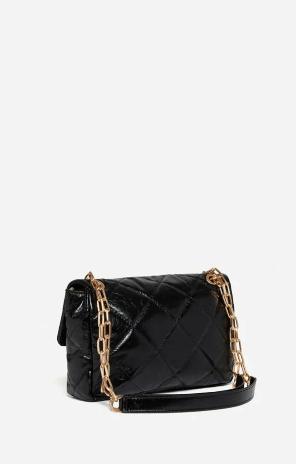 Hot VANESSA BRUNO - Moon Bag Leather - Noir