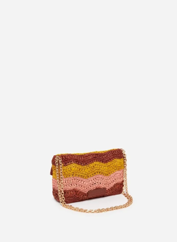 Discount VANESSA BRUNO - Moon Handbag - MulticoRose