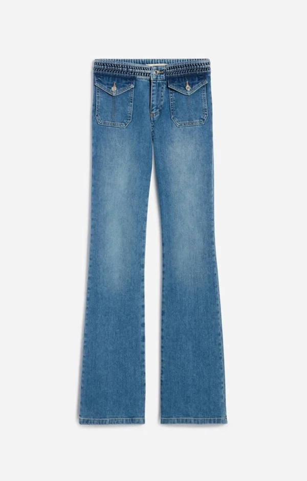 New VANESSA BRUNO - Nano Jeans Flare - Indigo Clair