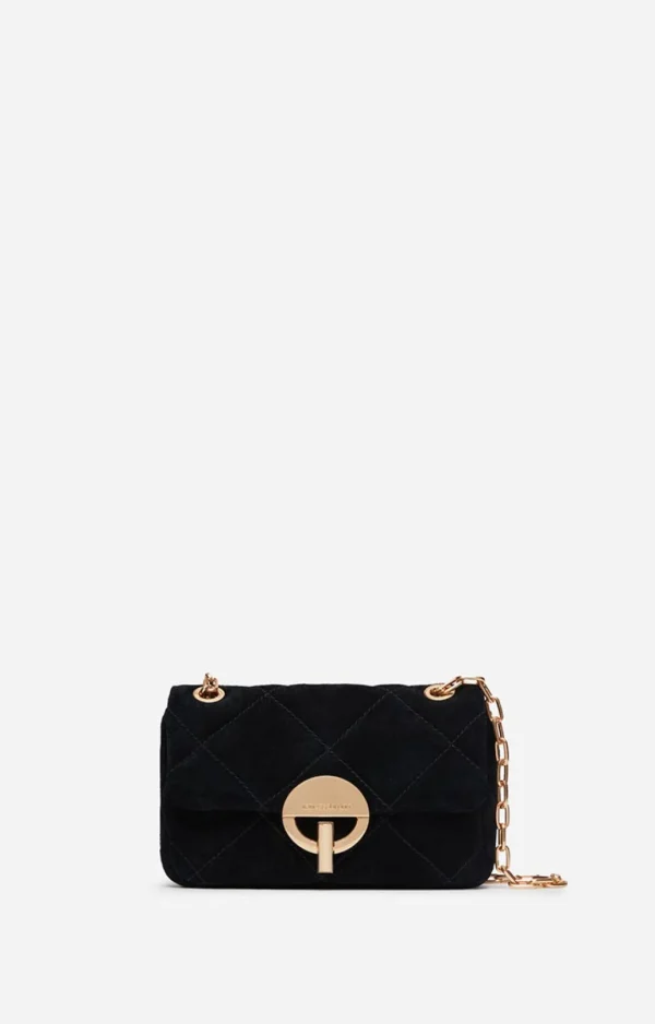 Fashion VANESSA BRUNO - Nano Moon Bag Suede - Noir