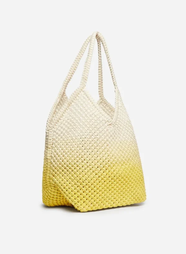 Fashion VANESSA BRUNO - Panier - BlancJaune Fluo