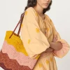 New VANESSA BRUNO - Panier - MulticoRose