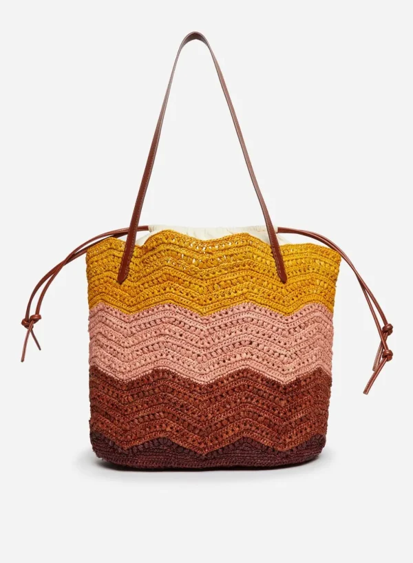 New VANESSA BRUNO - Panier - MulticoRose