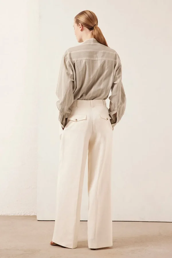 Outlet VANESSA BRUNO - Rodolf Pant - Creme