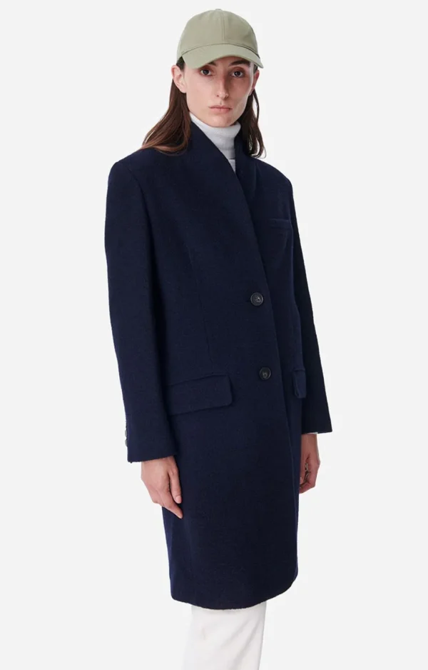 Hot VANESSA BRUNO - Soka Coat - Navy