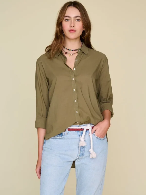 Clearance XIRENA - Beau Shirt - Green Moss