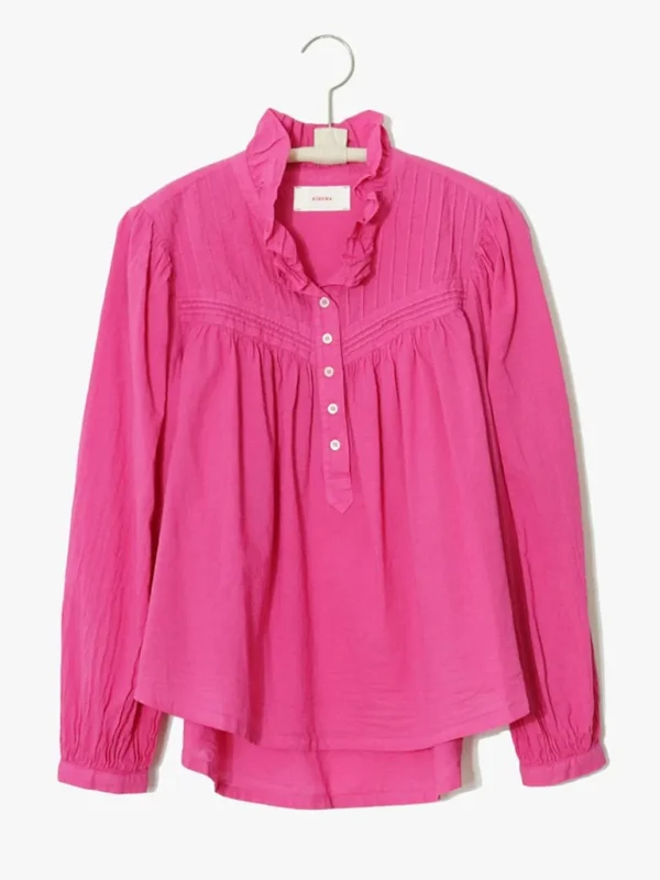 Fashion XIRENA - Larsen Top - Magenta Pink